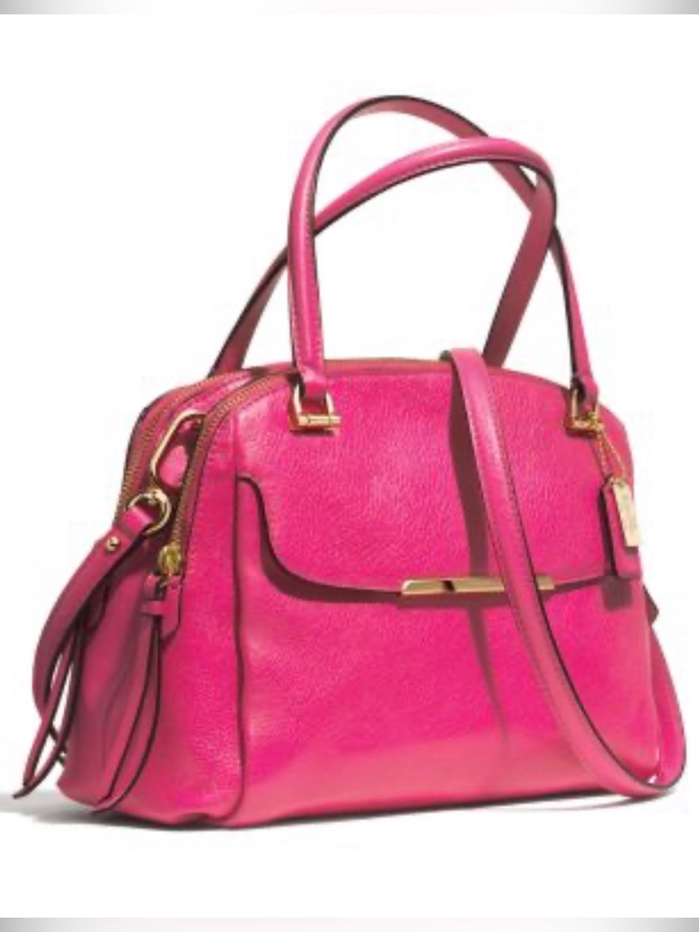 COACH Madison Small Georgie Satchel in Leather - EUC